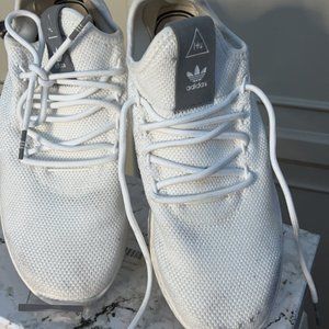 Adidas White Pharrell Williams Tennis Shoes